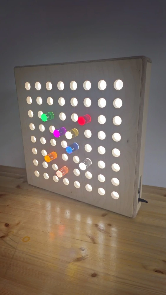 Světelný panel kolíkový