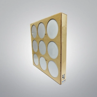 Interaktivní světelný panel s bezdotykovým ovládáním