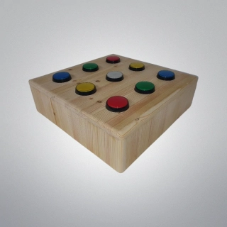 Interaktivní dálkový ovladač, čtverec 