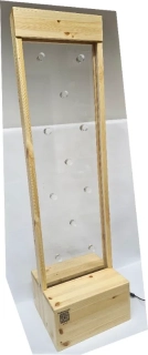 Bublinková stěna samostatně stojící