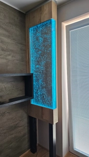 Bublinková stěna samostatně stojící